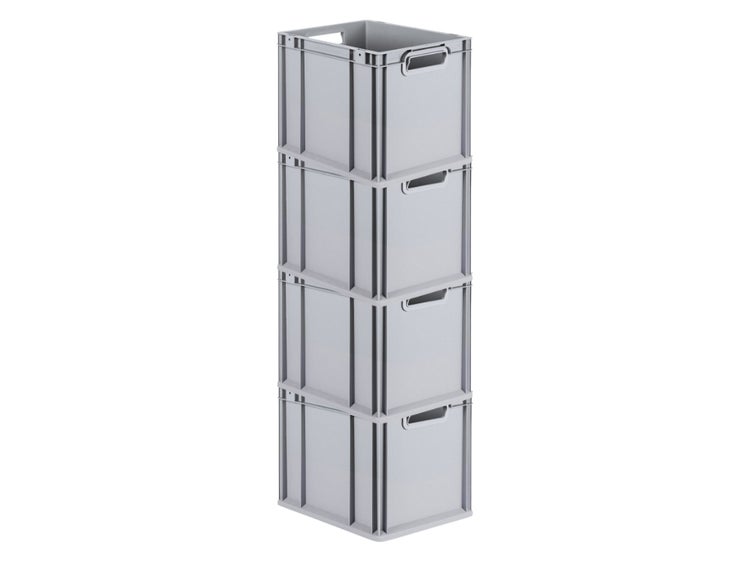 PROREGAL SuperSparSet 4x Eurobox NextGen Grip HxBxT 32 x 30 x 40 cm 30 Liter Griffe