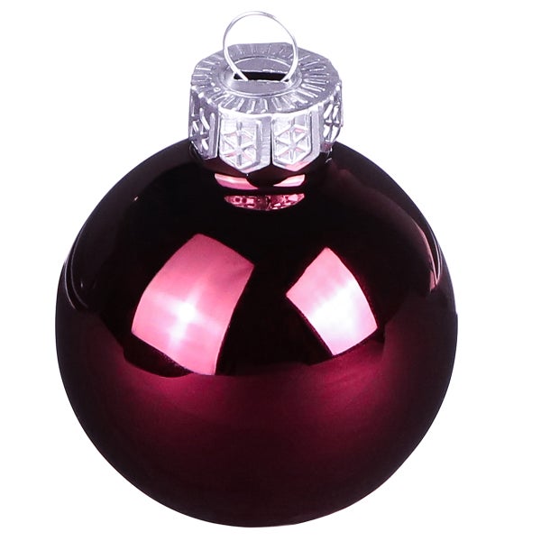 Weihnachtskugel aus Glas mit Aufhänger