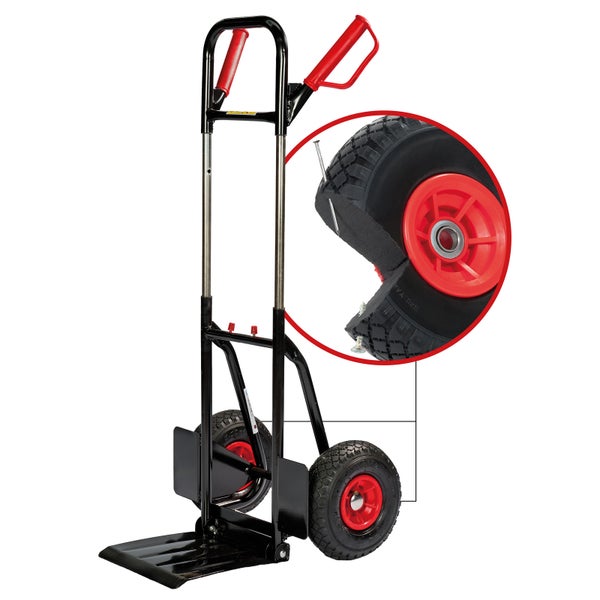 Sackkarre mit pannensicheren Reifen