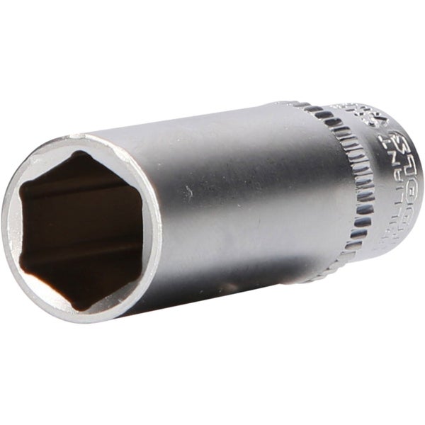 BRILLIANT TOOLS 1/4 Sechskant-Stecknuss lange Ausführung 12 mm - BT020958