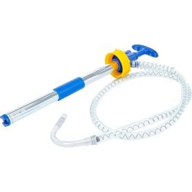 Fasspumpe mit Handpumpe und Schlauch zur Entnahme von Flüssigkeiten aus Fässern und Kanistern