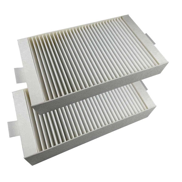 Zwei Innenraumfilter für Fahrzeuge