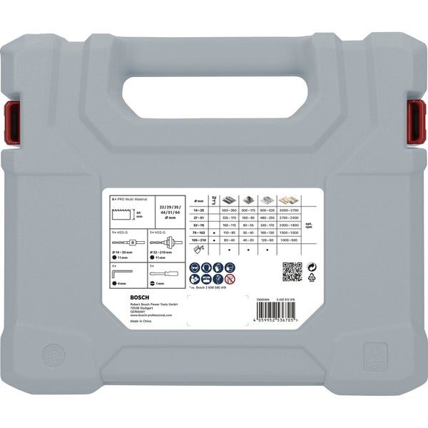 Bosch Bohrer Set im Werkzeugkoffer
