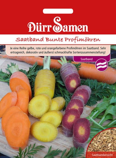 Samentüte Glücksklee von Deine Gartenwelt mit Pflanzanleitung auf der Rückseite. Abbildung zeigt vierblättrigen Klee mit dunkler Mitte.
