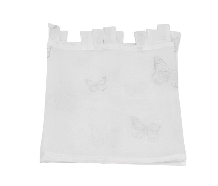 FRANK FLECHTWAREN|Fenstervorhang Schmetterling, 140 x 40 cm, POLYESTER