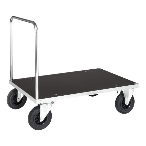 Plattformwagen mit Griff und vier Rädern