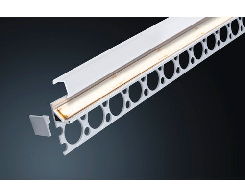 Paulmann LumiTiles LED Strip Profil Frame 2 m Alu eloxiert/Satin
