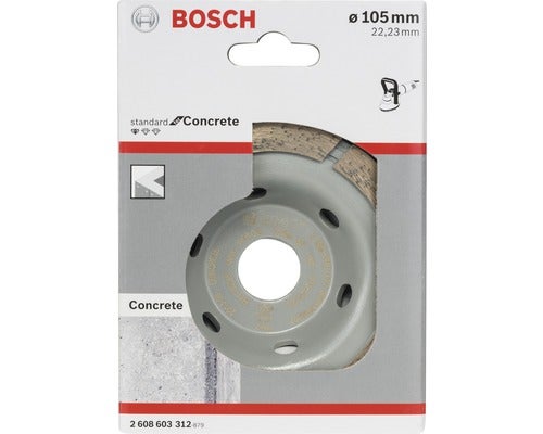 Diamanttopfscheibe Standard for Concrete 105 x 22,23 x 3 mm