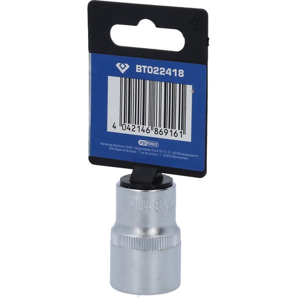BRILLIANT TOOLS 1/2 Zwölfkant-Stecknuss 18 mm - BT022418