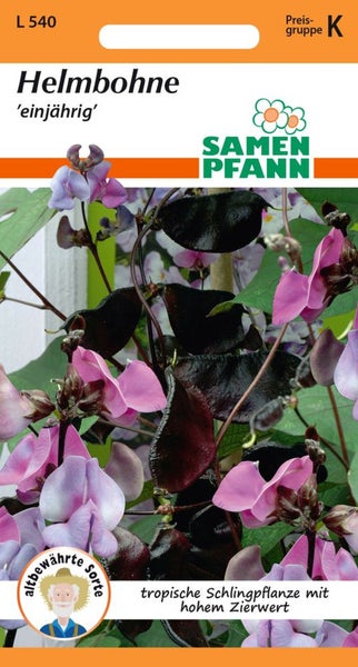 Samen Pfann Helbohne einjährig