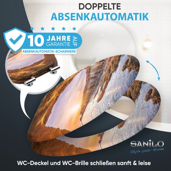 WC-Sitz mit Absenkautomatik Bay
