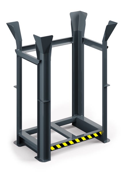 RR Industrietechnik Paletten Richtgestell RRG-10 BxTxH 1340x940x1930 mm RAL 7016 Anthrazitgrau