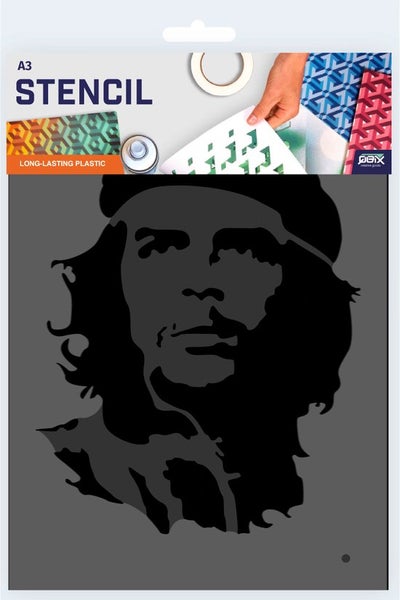Che Guevara Schablone - 2 Schichten Kunststoff A3 Schablone