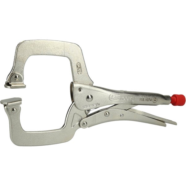 Knebelzwinge aus Metall