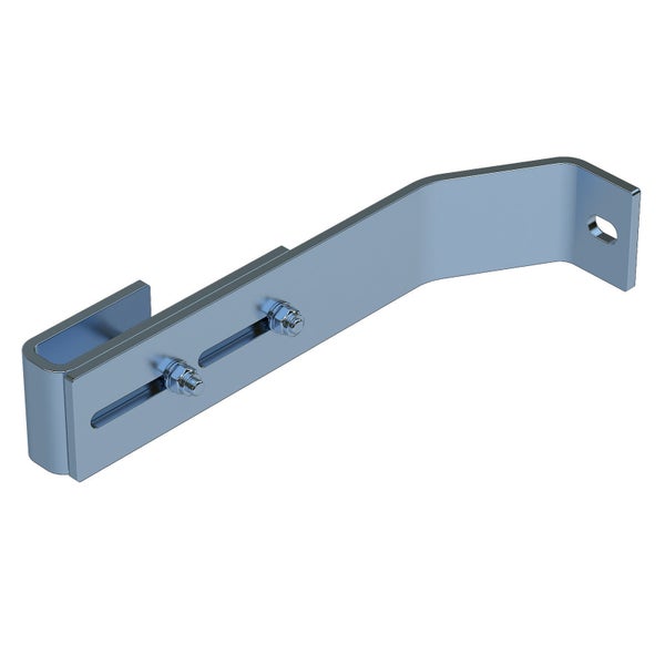 Metallhalterung mit Schrauben