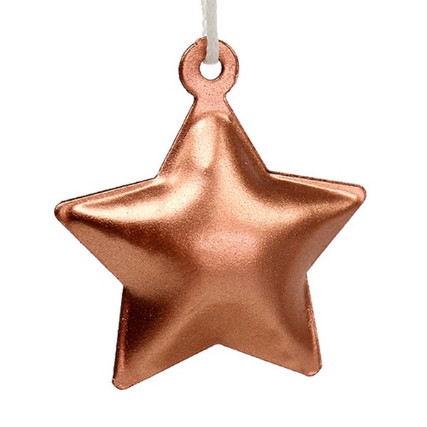 Sternförmiger Anhänger aus Metall mit Aufhängevorrichtung