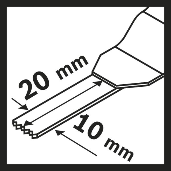 Bosch 1x BIM Tauchsägeblatt Starlock AIZ 10 AB Wood and Metal - 2608661641