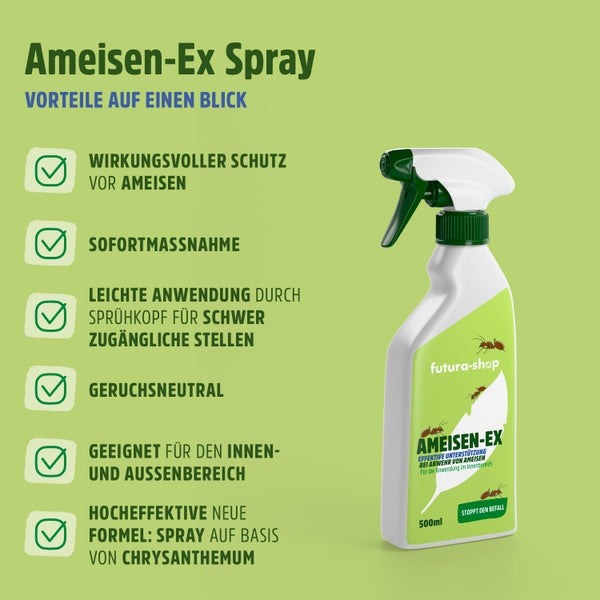 Ameisenspray | Ameisen Mittel mit Langzeitwirkung