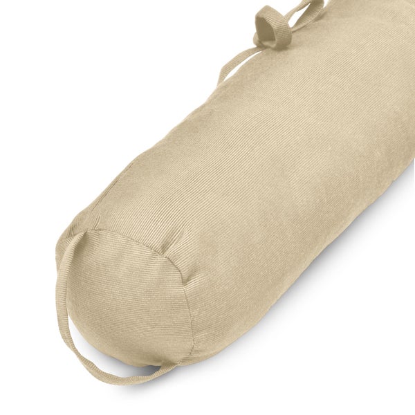 Nackenkissen in Zylinderform aus Baumwolle