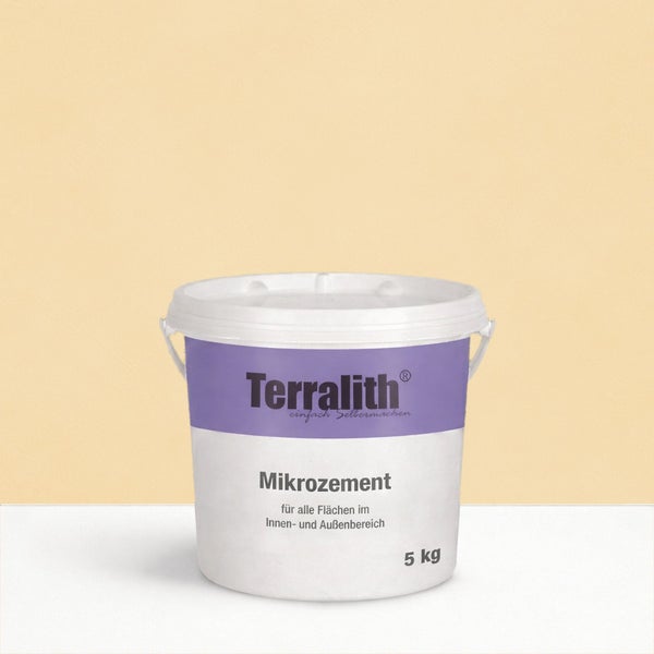 Terralith Mikro zement Eimer, 5 kg, für den Innen- und Außenbereich