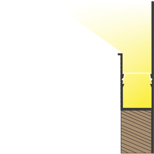 Tapete mit Streifenmuster