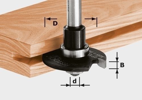 Festool Scheibennutfräser HW HW D40x2,5 - 491056