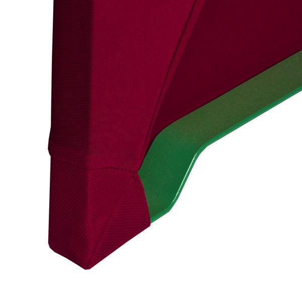 Detailansicht einer Markise mit Gestell