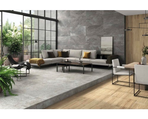 Keramikfliese mit Betonoptik