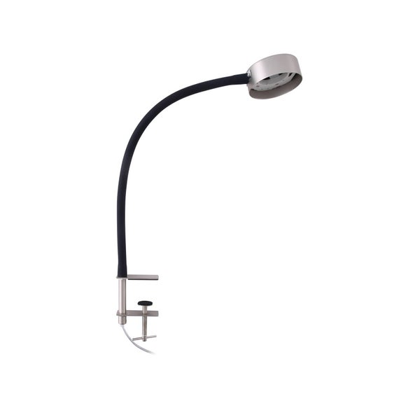 Klemmleuchte mit flexiblem Arm