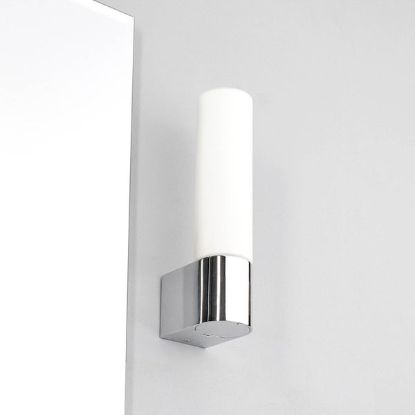 Lindby Wandleuchte, Wandlampe Bad Melike (spritzwassergeschützt (Modern) in Chrom aus Metall (1 flammig E14) - Wandleuchten Spiegelleuchte Badezimmer Wandbeleuchtung Badezimmerleuchte