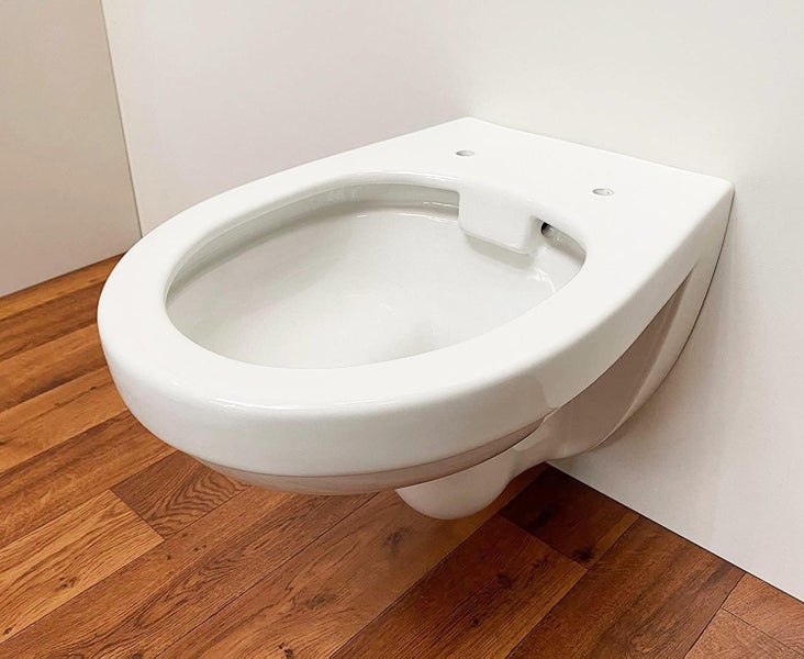 Wand-WC ADOB Tiefspüler ohne Spülrand wassersparend inkl. Schallschutzmatte ohne WC-Sitz