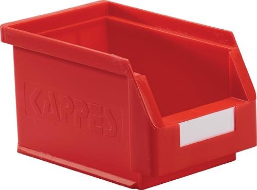 KAPPES Sichtlagerkasten L 230 x B 140 x H 130 mm rot - 6004.00.0451