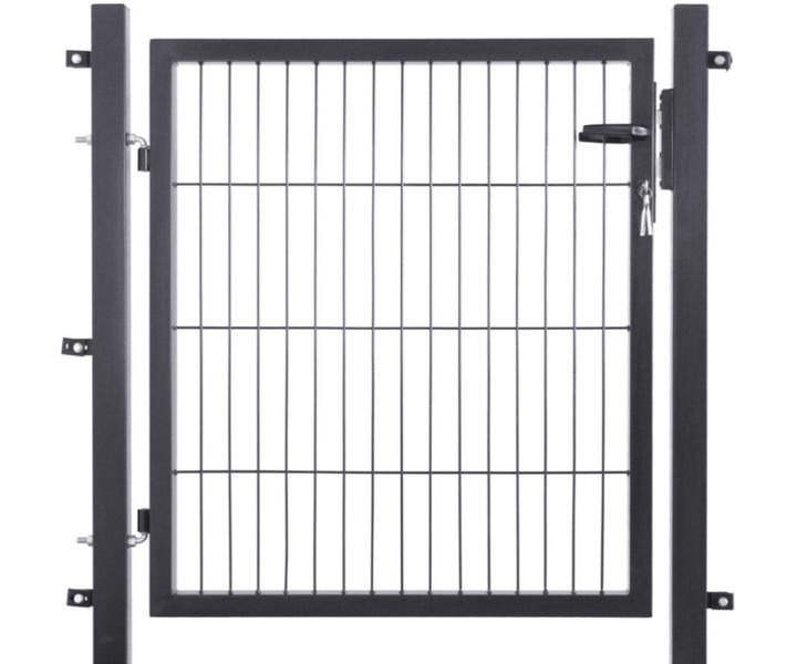 BASIC Gartentor 1-Flügelig Anthrazit 1200 x 1200 mm