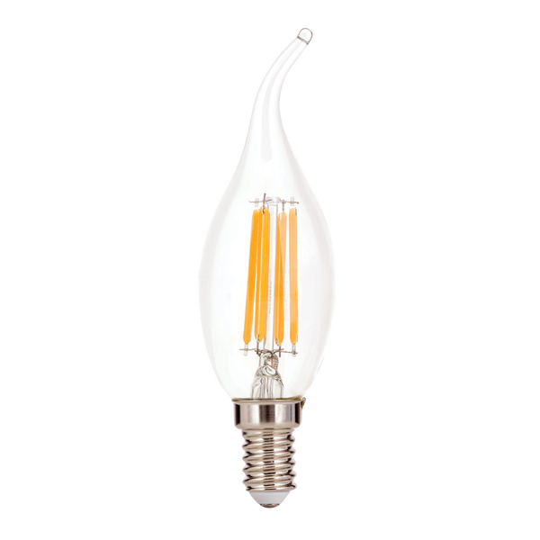 LED Windstoßkerze dimmbar E14/4,5W(40W) 470 lm 2700 K warmweiß