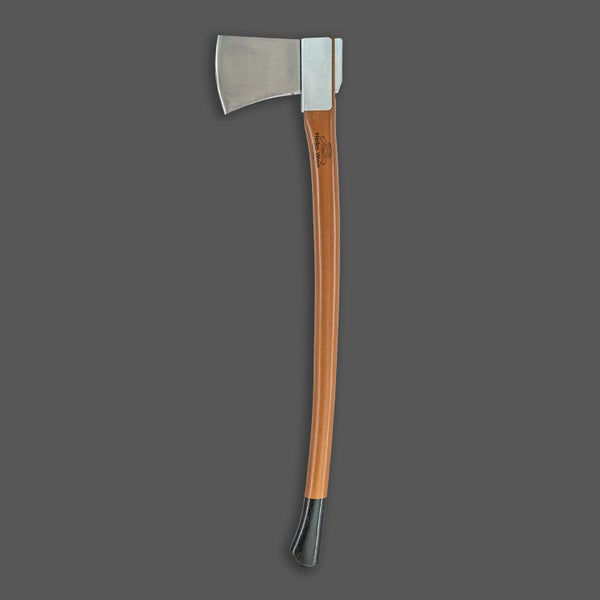 Helko Werk Spaltaxt mit langem Holzstiel und Metallkeil