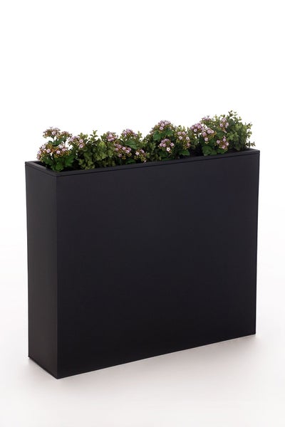 VIVANNO Raumteiler ELEMENTO 75x25x90 cm Zink Anthrazit matt