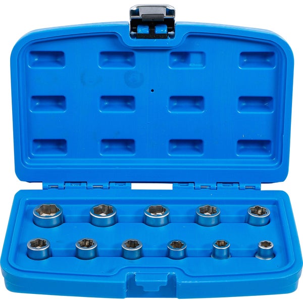 BGS Ausdreh-Satz für Schrauben und Muttern 10 mm (3/8) metrisch 11tlg. - 8383
