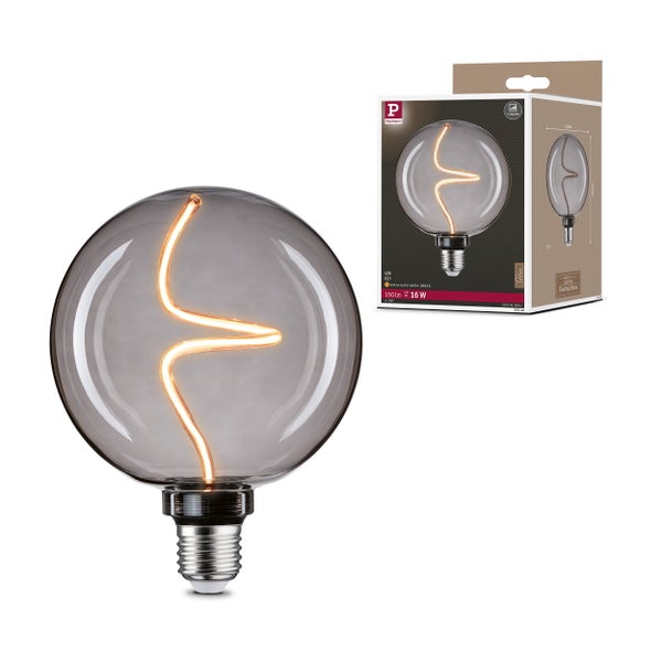 Runde LED-Lampe mit E27-Sockel