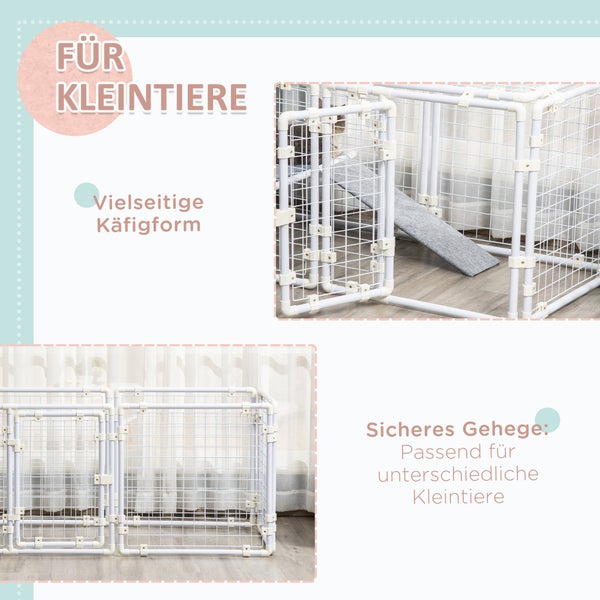 Frau benutzt Faszienrolle auf einer Trainingsmatte in einem Wohnzimmer.