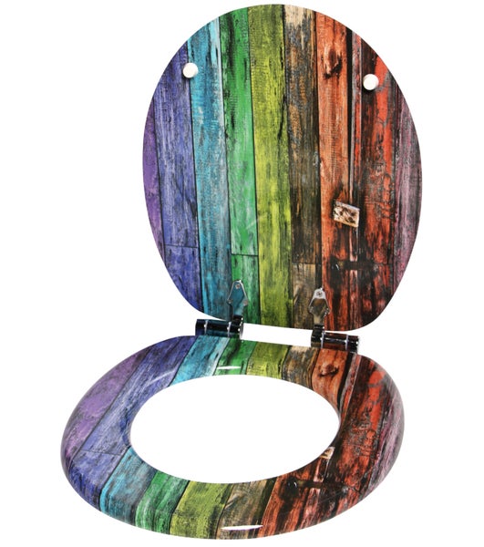 WC-Sitz mit Absenkautomatik Rainbow