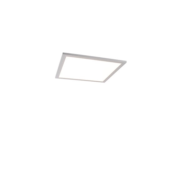 LED-Panel aus Stahl 40 cm inkl. LED und Fernbedienung - Liv