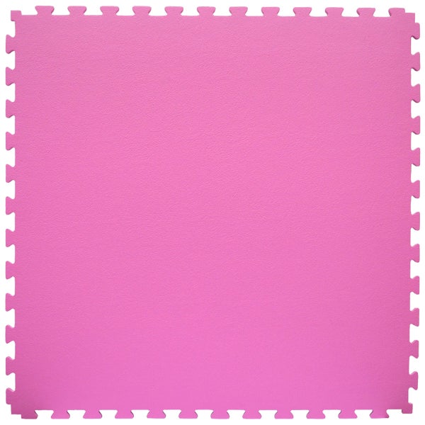 180x180 XL Trainingsmatte mit Rand - 4er Set 90x90 Bodenmatte Pink