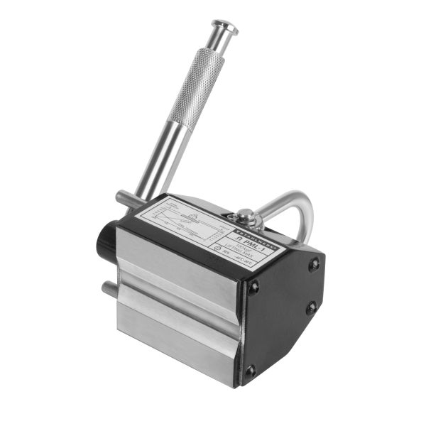STAHLWERK Lasthebemagnet mit 100 kg 220 lbs Tragkraft und 350kg 771 lbs Zugkraft