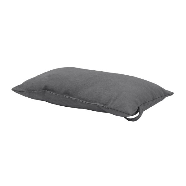Kissen Panama grau - Ca. 24x40 cm - 4er-Set