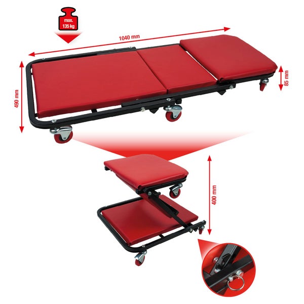 Metallschild mit dem Spruch: Gib nie etwas auf, an das du jeden Tag denken musst.