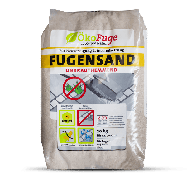 ÖkoFuge Fugensand Grau 20kg