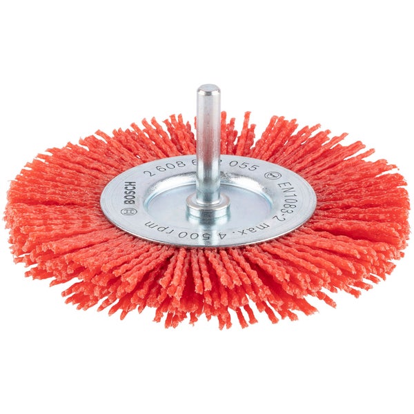 Bosch PRO Multi Material clean Scheibenbürste 100 x 1 mm gerader Schaft - 2608622055