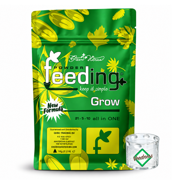 Green House Powder Feeding Grow Pflanzendünger in einem 1 Kilogramm Standbodenbeutel