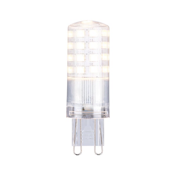 Standard 230V LED Stiftsockel G9 550lm 4,2W 2700K dimmbar Klar