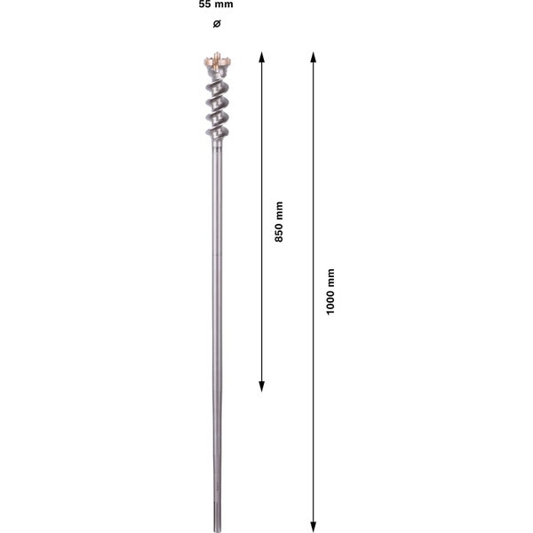 Bosch PRO SDS max-9 Break Through Bohrer 55 x 850 x 1000 mm - 1618596458